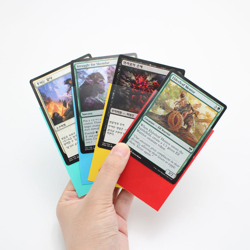 Premium Matte Trading Card Sleeves Poke Dragon Shield Card Sleeves Standard Mtg Card Sleeves