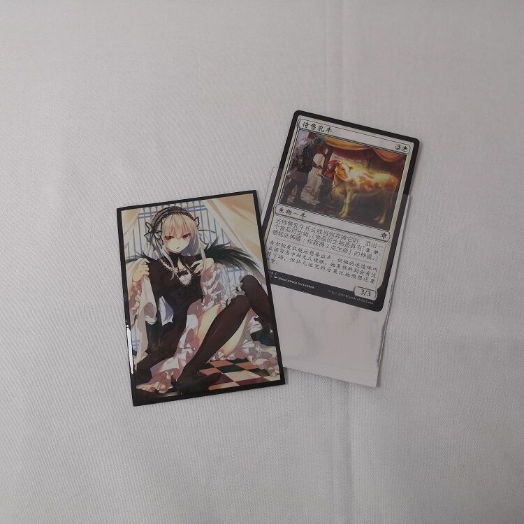 Cartão de Anime Impresso Privado Proteção de Manga Jogos de Cartas Acessório Arte Personalizada Manga de Cartão